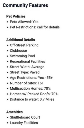8705 S Tamiami Tr, 1st lot 43, Sarasota, Florida 34238, 1 Bedroom Bedrooms, ,1 BathroomBathrooms,Mobile/manufactured,For Sale,S Tamiami Tr, 1st lot 43,11348134