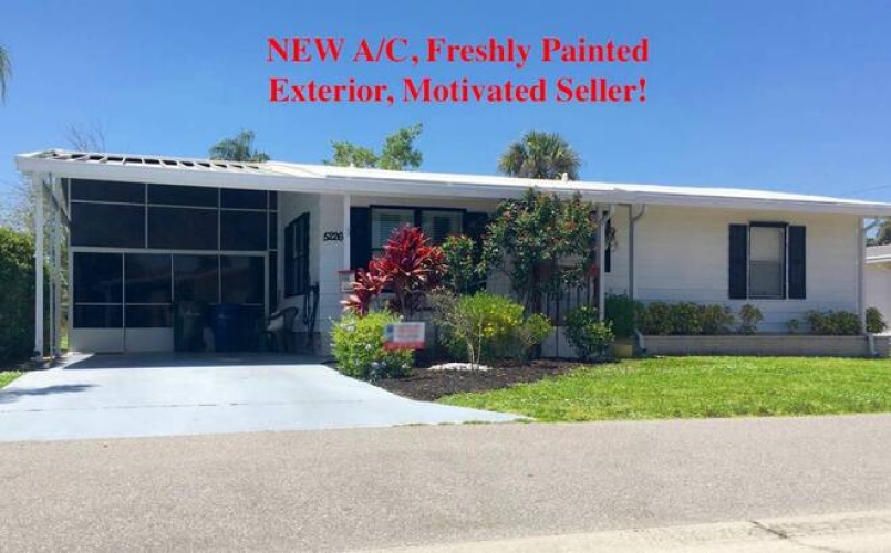 5226 Camelot Dr E, Sarasota, Florida 34233, 2 Bedrooms Bedrooms, ,2 BathroomsBathrooms,Mobile/manufactured,For Sale,Camelot Dr E,11623678